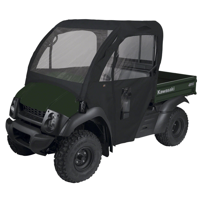 Classic Accessories QuadGear UTV Cab Enclosure, Fits Kawasaki Mule 600 & 610, Black L0