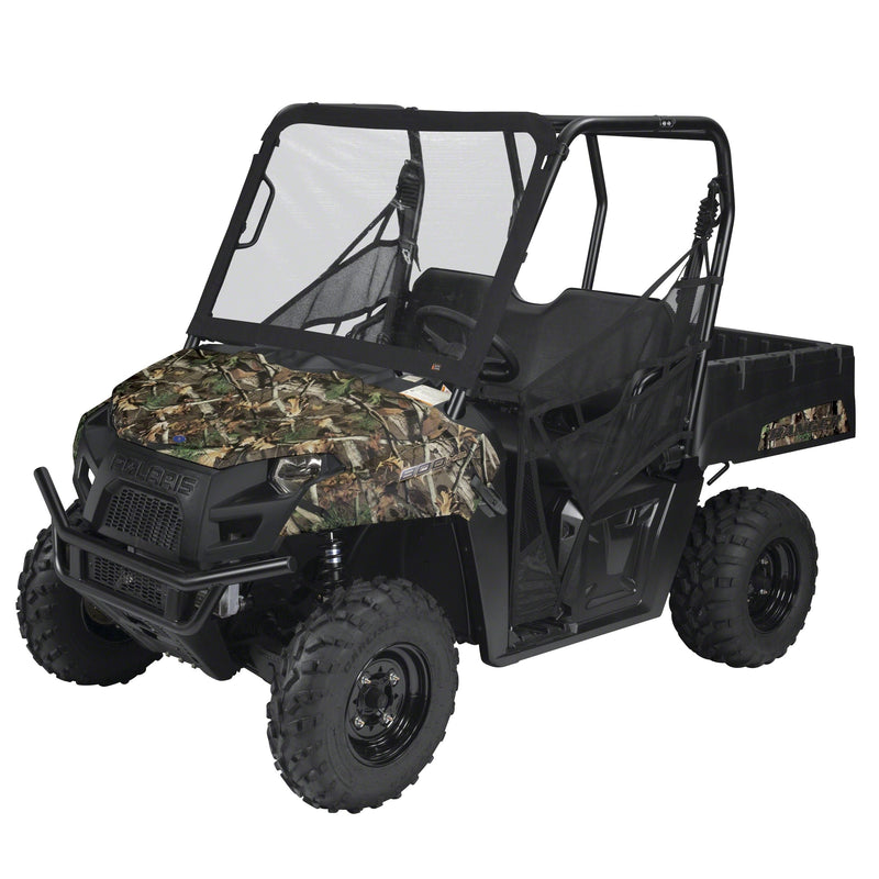 Classic Accessories UTV Front Windshield, Polaris Ranger Full, Black Y2