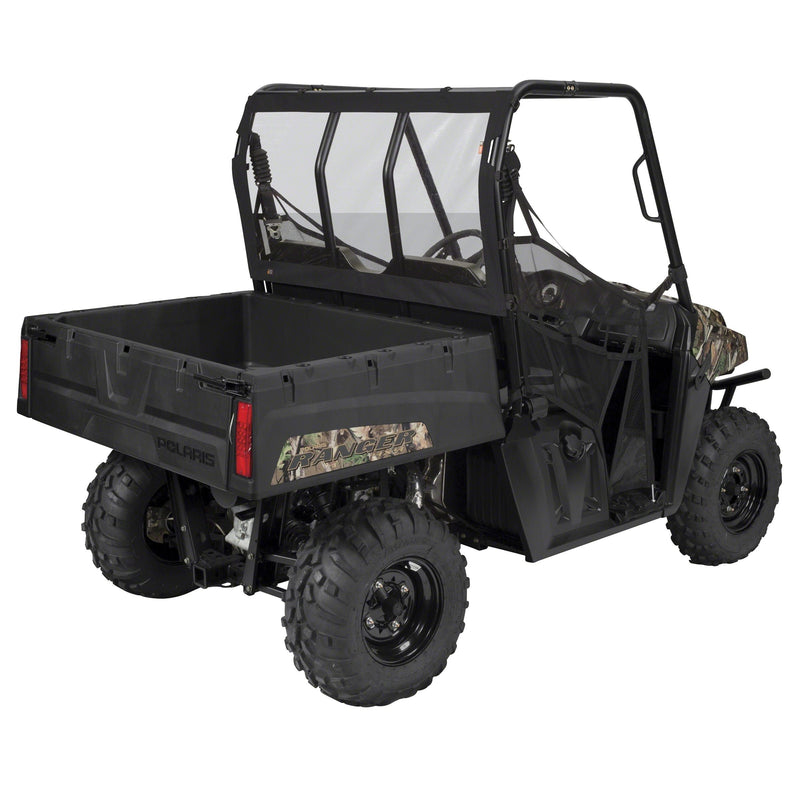 Classic Accessories UTV Rear Windshield, Polaris Ranger Mid, Black F3