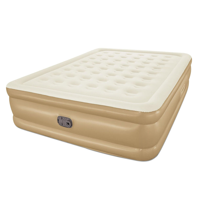Coleman GuestRest Double-High Airbed, Air Mattress with Pump, Queen A1