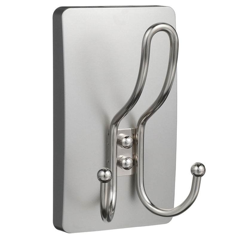 Command 10-lb X-Large Satin Nickel Damage Free Triple Hook A0