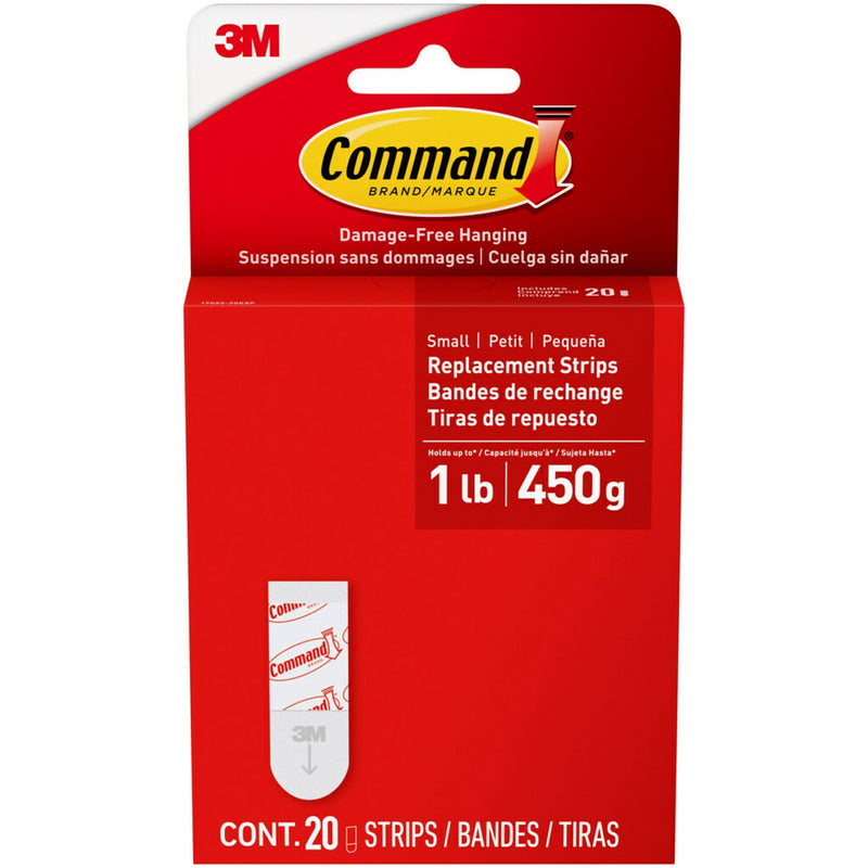 Command 20-Piece 1-lb White Small Damage Free Foam Replacement Strips D2