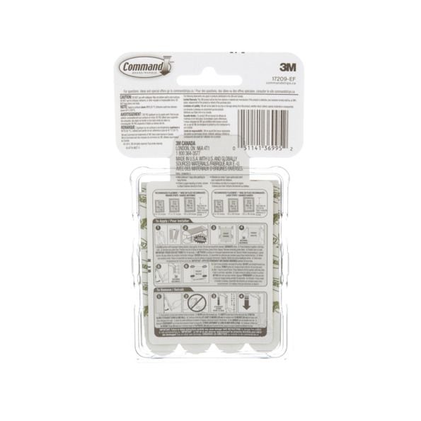 Command Adhesive Picture Hanging Strips Value Pack, White, 12-lbs to 16-lbs, Assorted Sizes, 24 Strips per Pack S7