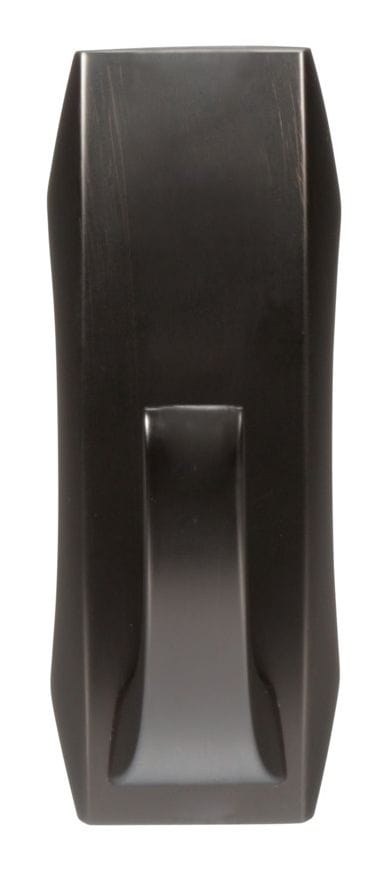 Command Large Metal Décor Hook with Adhesive Strips, Oil Rubbed Bronze, 5-lbs, 1 Strip per Pack B0