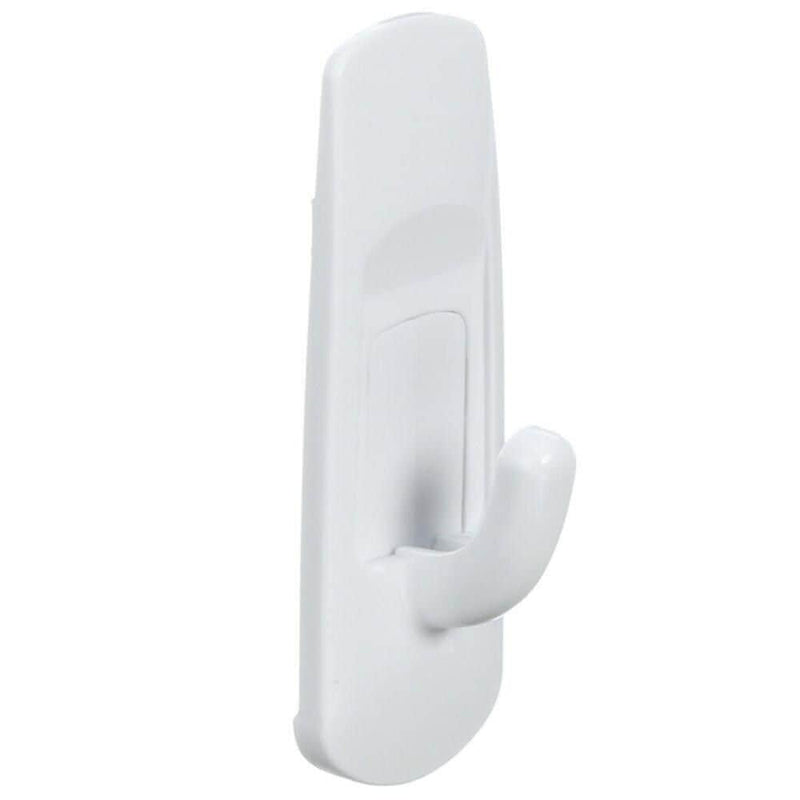 Command Small Utility Hooks Value Pack with Adhesive Strips, White, 1-lb, 6 Strips per Pack U3