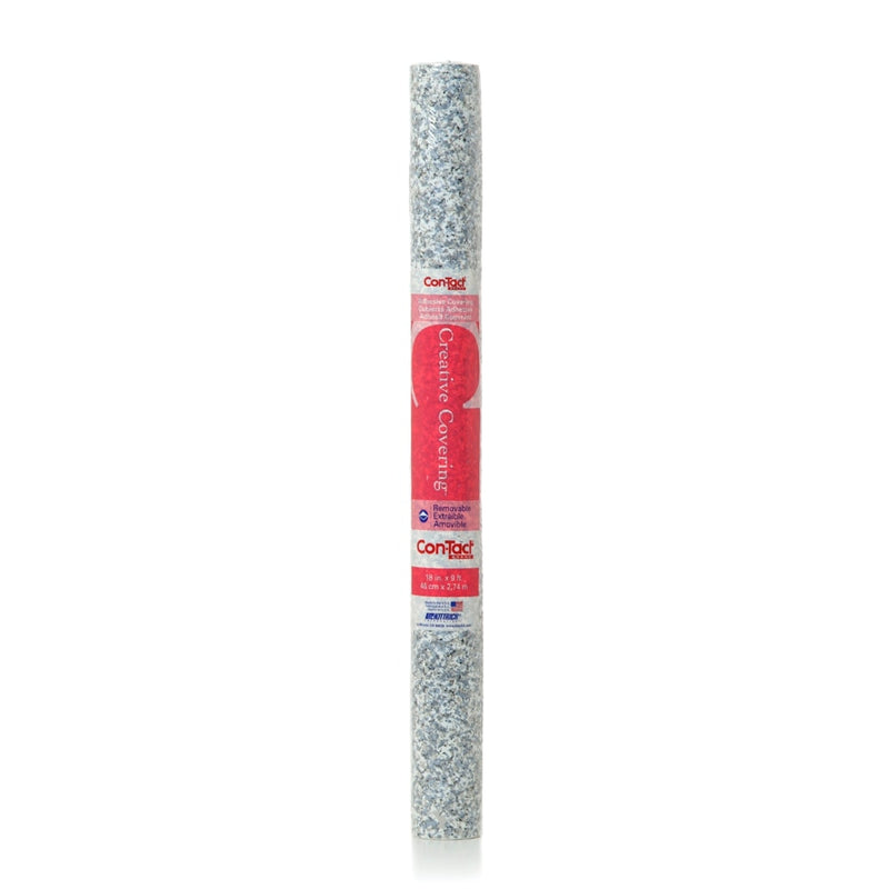 Con-Tact Creative Covering Removable Adhesive Shelf/Drawer Liner, Granite, 18-in x 9-ft L8