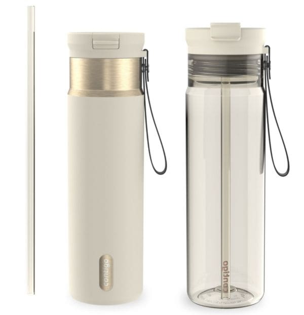 Contigo 24-oz SnapSeal and 28-oz Dual Sip, Oatmilk Q2