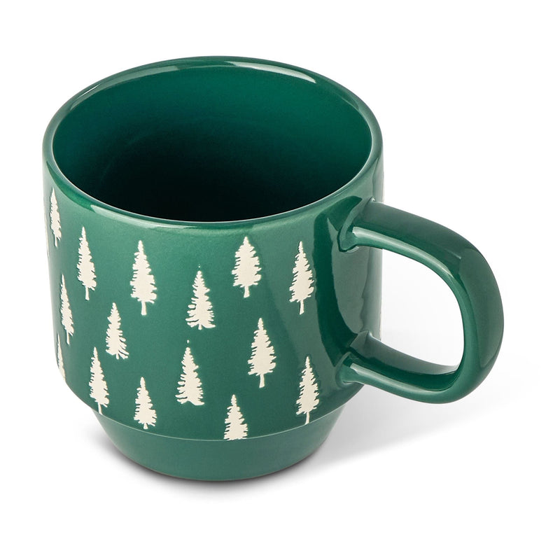 Core Home 12-oz Stackable Mug Set with Metal Stand, 4-pk Y5
