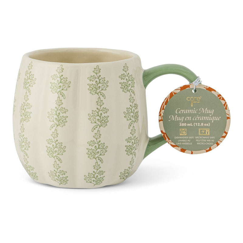 Core Home 380-mL Dishwasher Safe Cream/Sage Harvest Mug A2