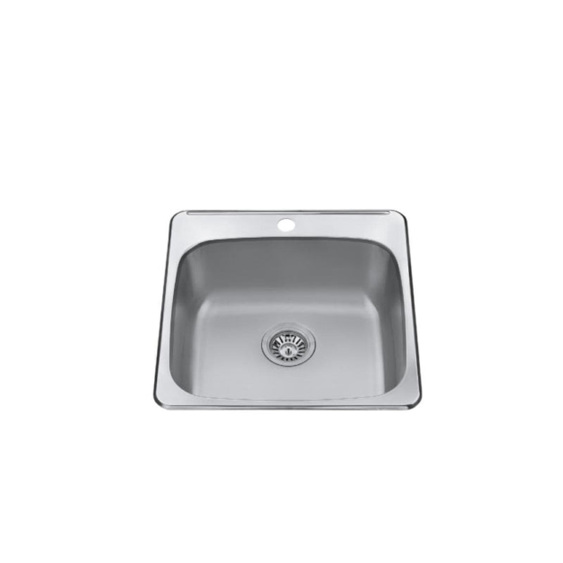 CraftX Drop-in Sink, 20-in x 20-in x 7-in U1