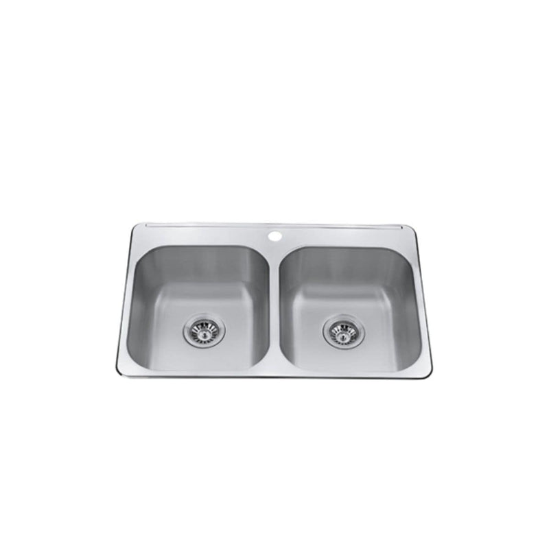CraftX Drop-in Sink, 31-in x 20-in x 7-in Y0