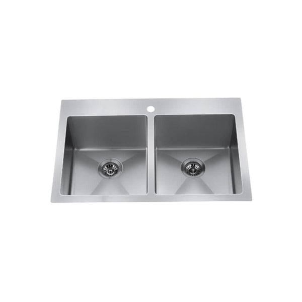 CraftX Dual Mount Double Bowl Sink J4