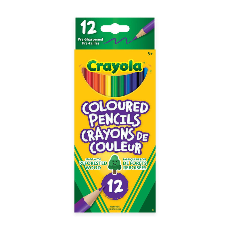 Crayola Coloured Pencils, 12 Pieces, Multicolour I7