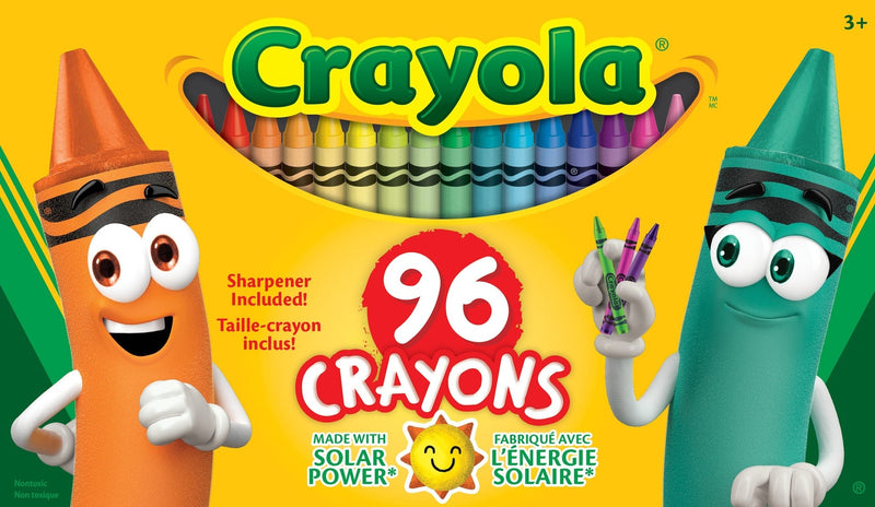 Crayola Crayons, 96 Pieces, Multicolour H9