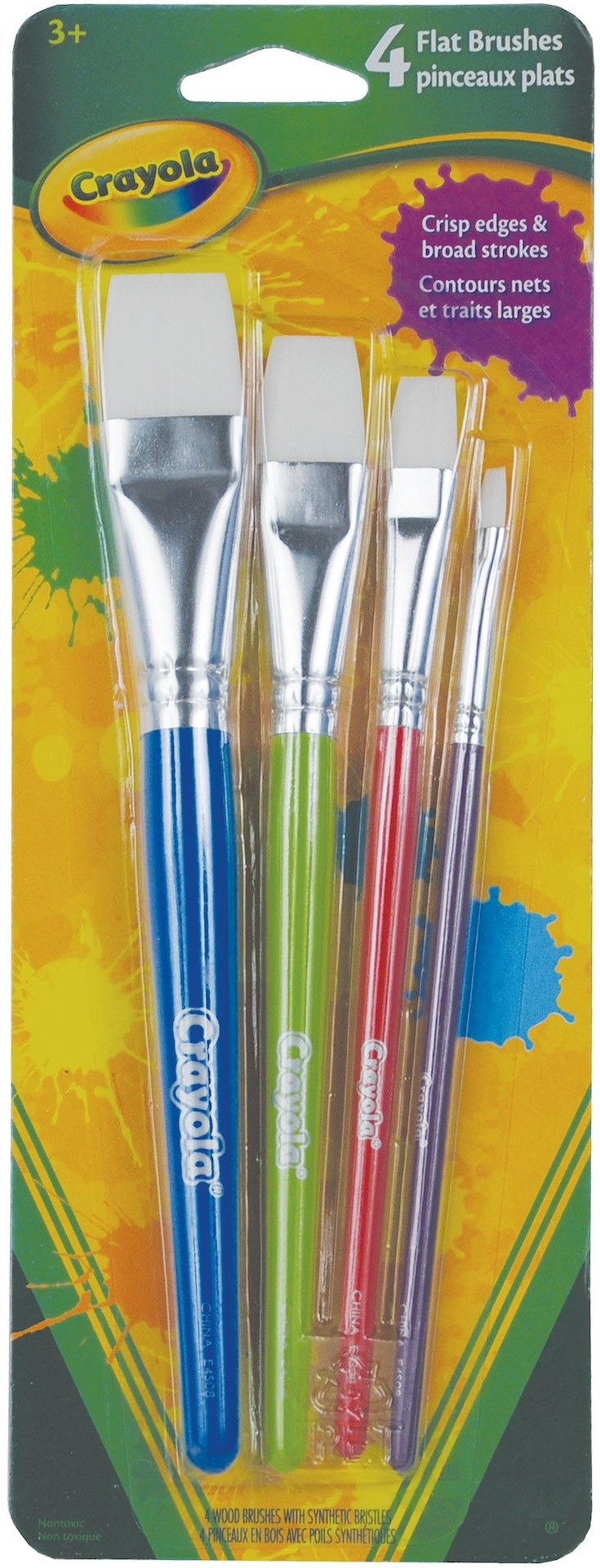Crayola Paint Brush Set, Multicolour P8