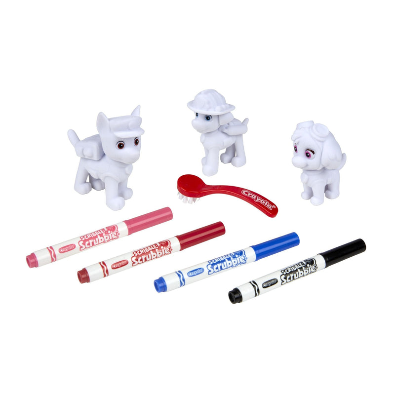 Crayola PAW Patrol Scribble Scrubbie Pets Activity Playset with Washable Markers, 3-pk, Ages 3+ D0