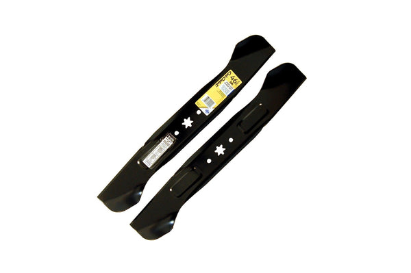 Cub Cadet NX-15 Riding Mower 2-in-1 High-Lift Blade Set, Fits 2015 & After Models, Black, 46-in, 2-pk G4