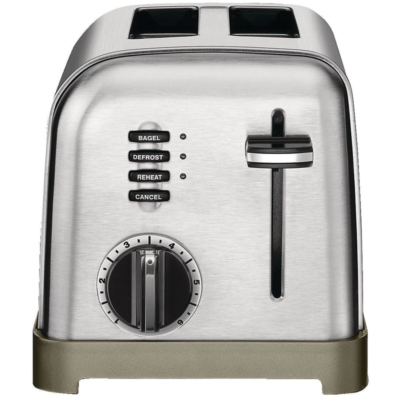 Cuisinart Metal Classic Toaster with 6 Settings, Stainless Steel, 2-Slices U4