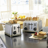Cuisinart Metal Classic Toaster with 6 Settings, Stainless Steel, 2-Slices