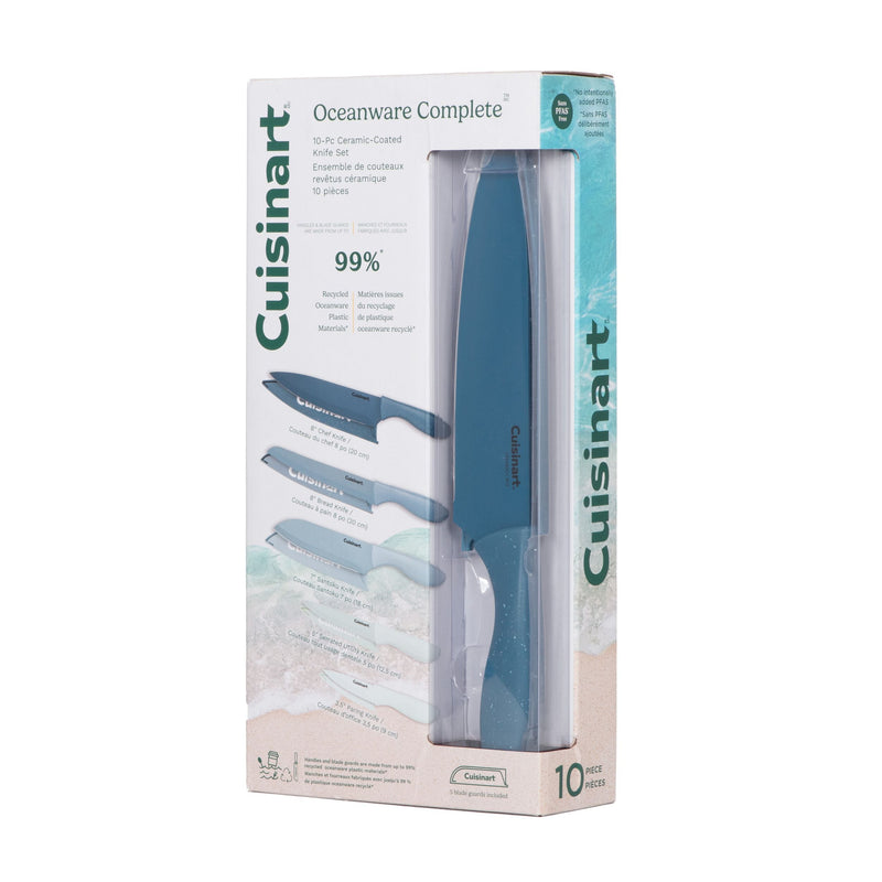 Cuisinart Oceanware Non-Stick Steel Knife Set, 10-pc U9