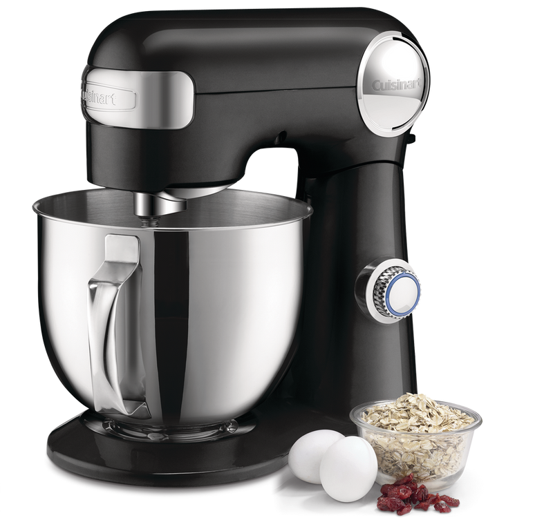 Cuisinart Precision Master Tilt-Head Stand Mixer with 12 Speeds, Black, 5.5qt T2