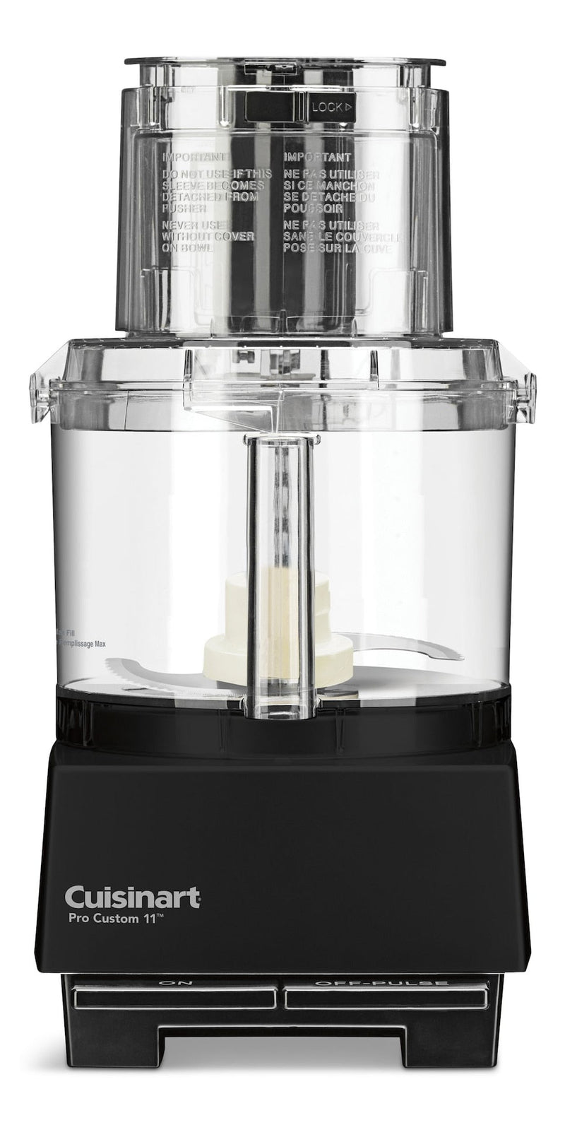 Cuisinart Pro Custom 11 Food Processor with Recipe Book, Black, 11 Cups T4