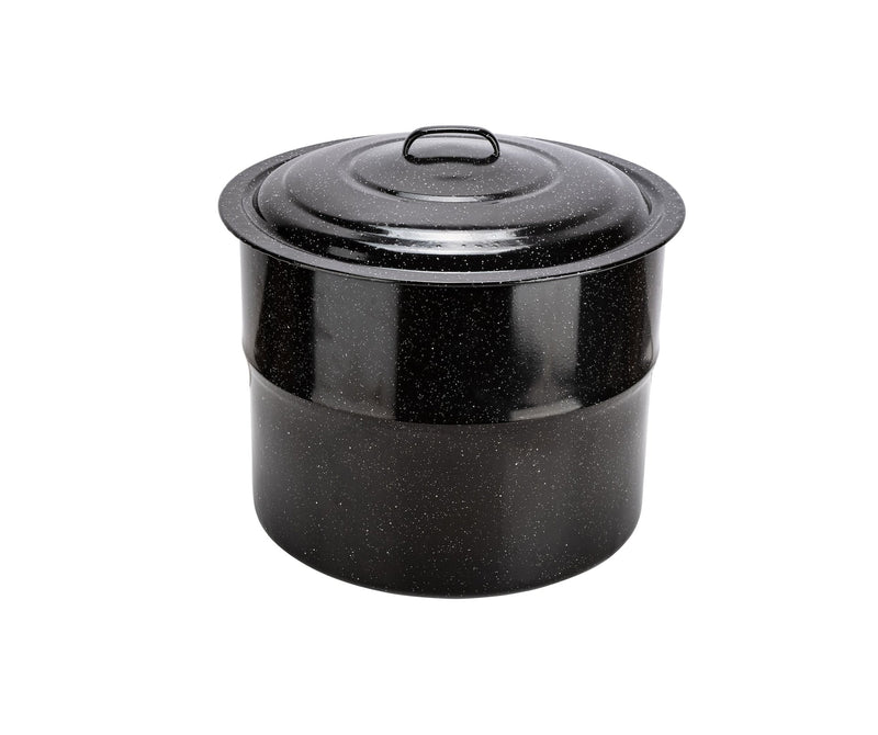 Cuisine Essentials 37.8-L Canning Pot with 3mm Rack, Dishwasher-Safe U4