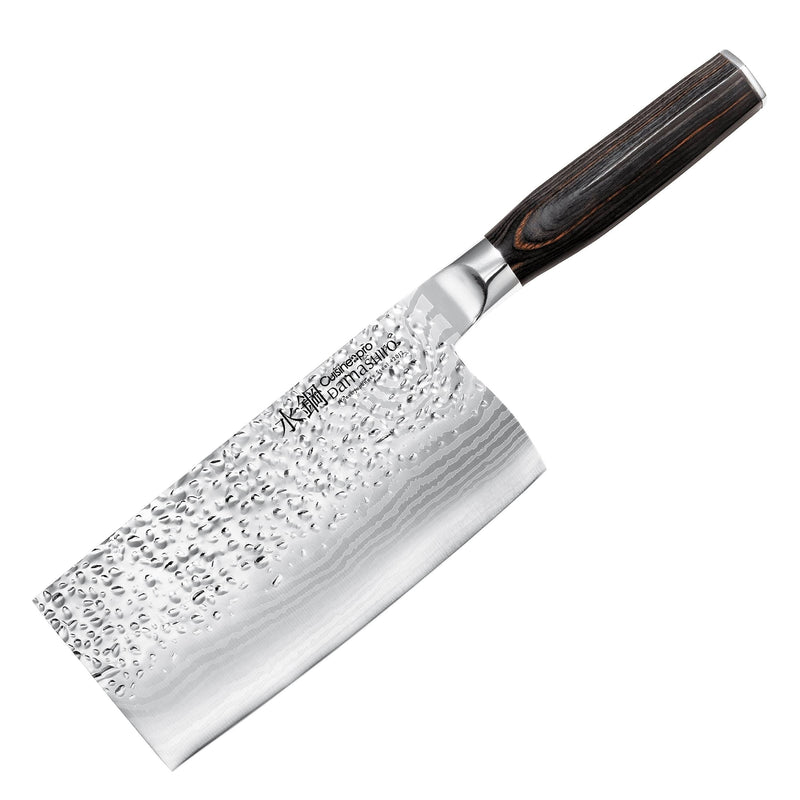 CUISINE:: PRO DAMASHIRO EMPEROR CLEAVER 17CM M1