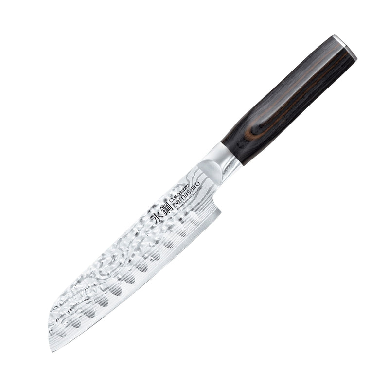 CUISINE:: PRO DAMASHIRO EMPEROR SANTOKU 12CM TRY ME KNIFE H7