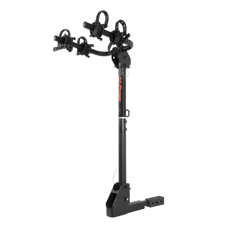 CURT 18021 Hitch Mounted Bike Rack, Fits 1-1/4" and 2" Receiver, 2 Bikes H0