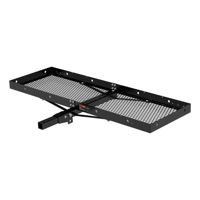 CURT 18109 Steel Tray-Style Cargo Carrier, 60 x 20-in, 500-lb R4