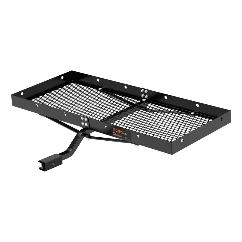 CURT 18110 Steel Tray-Style Cargo Carrier, 48 x 20-in, 300-lb K2