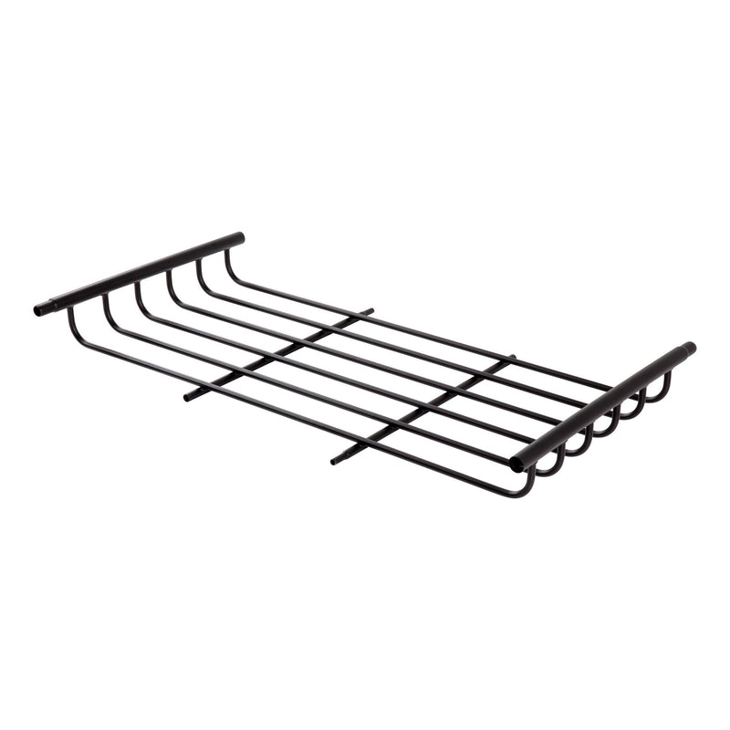 CURT 18124 Steel Roof Rack Cargo Basket/Carrier Extension, Black, 6-sq.ft Y9