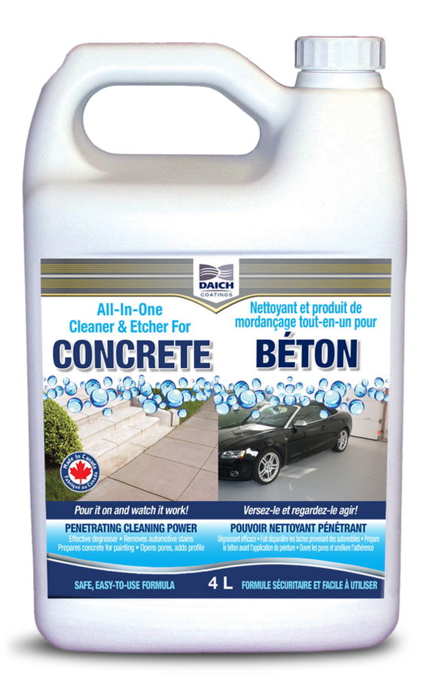 Daich Safe All-In-One General Purpose Concrete Cleaner & Etcher A3