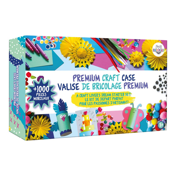 Danawares Premium Craft Case, A Craft Lover's Dream Starter Set with 1000+ Pieces L5