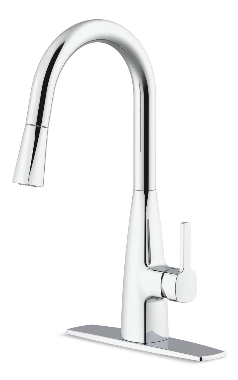 Danze Danillo 1-Handle 8-in Centerset Pull Down Kitchen Faucet, Assorted Finishes P9