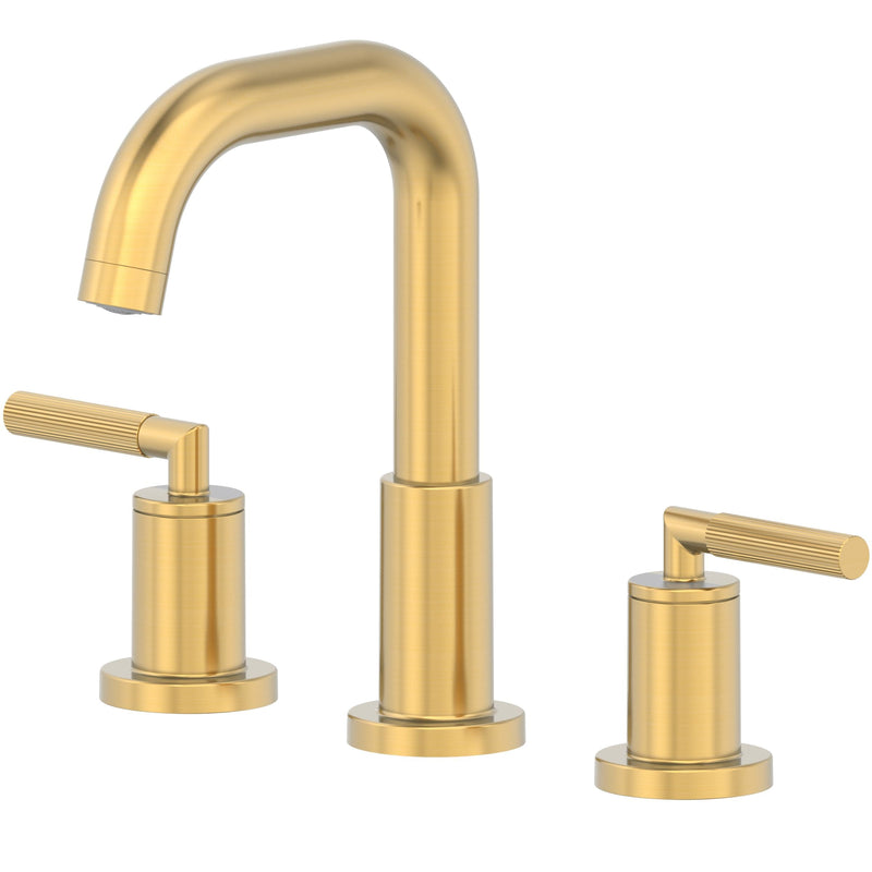 Danze Dorian 2-Handle Widespread 8-in Centreset Lavatory/Bathroom Sink Faucet, Brushed Gold V5