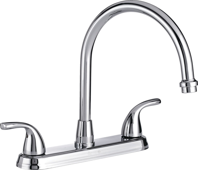 Danze Double Handle High Arc Kitchen Faucet, Chrome T4
