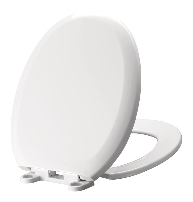 Danze Plastic Slow Close Round Toilet Seat, Antibacterial G7