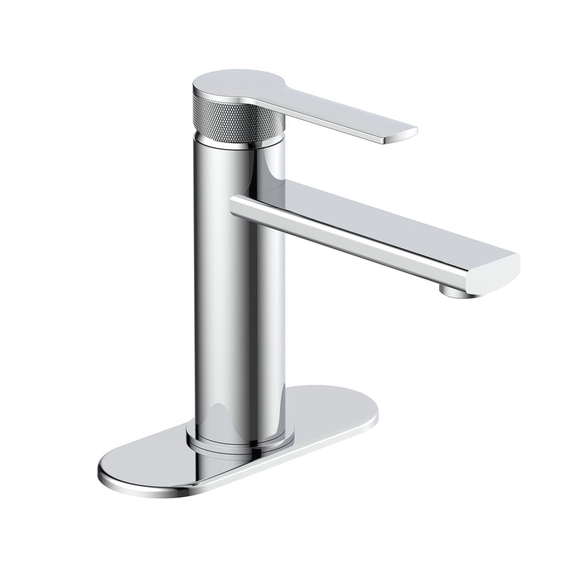 Danze Sia 1-Handle Lavatory Faucet with Knurled Accents, Chrome T2