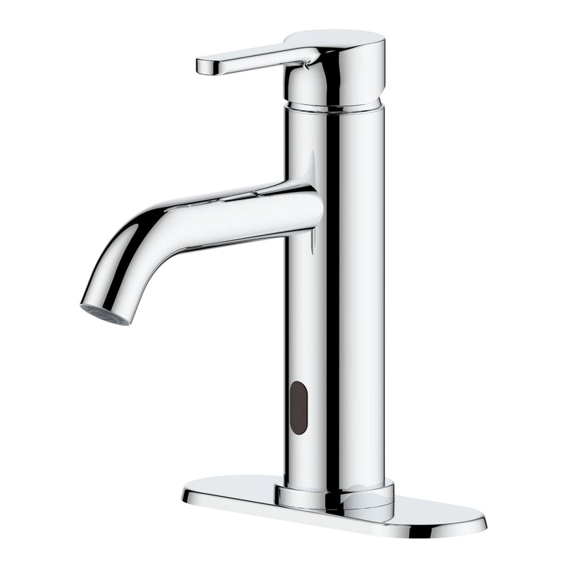 Danze Tronus Touchless Single Control Lavatory/Bathroom Sink Faucet, 4-in Centerset, Chrome G9