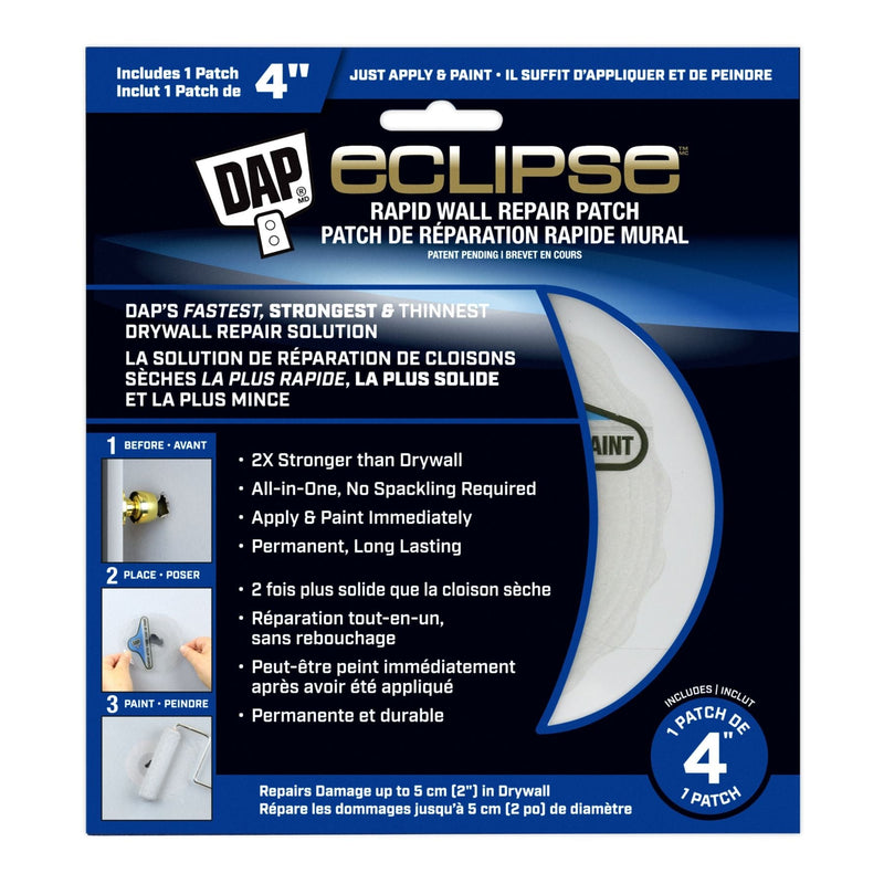 DAP Eclipse Rapid Wall Repair Patch, 6-in D4
