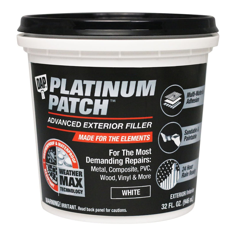 DAP Platinum Patch Advanced Exterior Filler, 946-ml F4