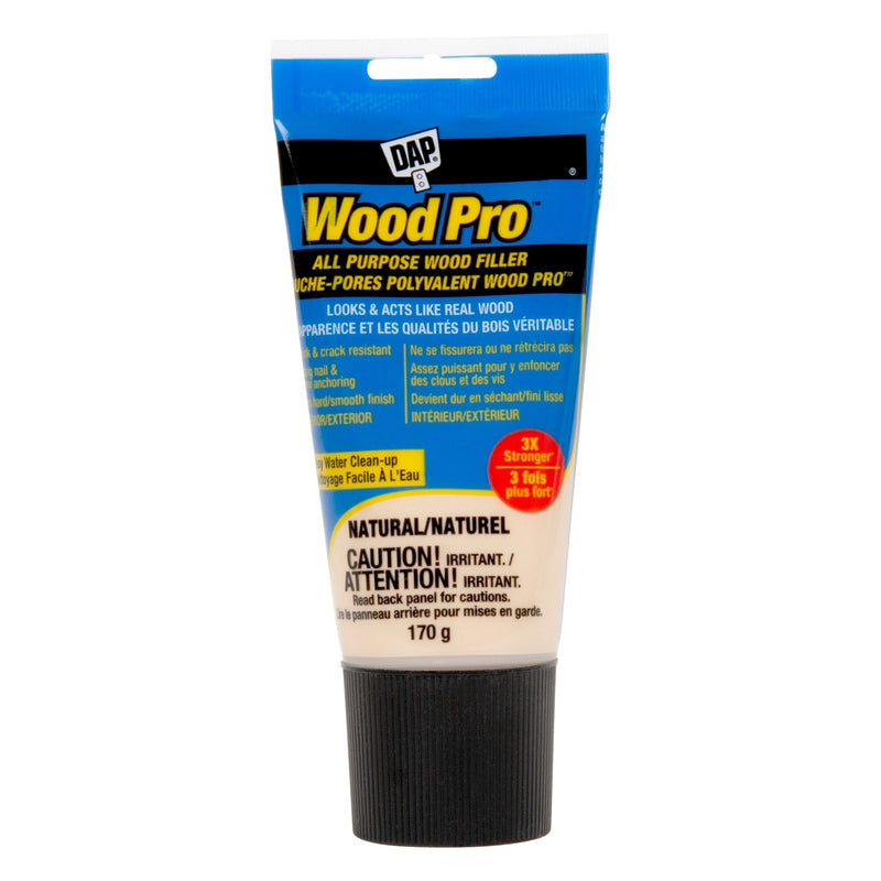 DAP WOODPRO All Purpose Wood Filler, Natural, 170-g Y6