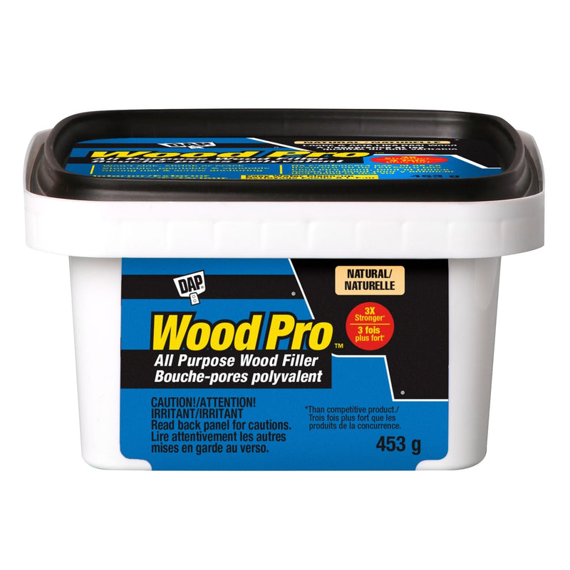 DAP WOODPRO All Purpose Wood Filler, Natural, 453-g Y2