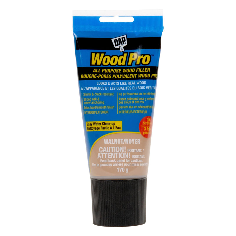 DAP WOODPRO All Purpose Wood Filler, Walnut, 170-g Q9
