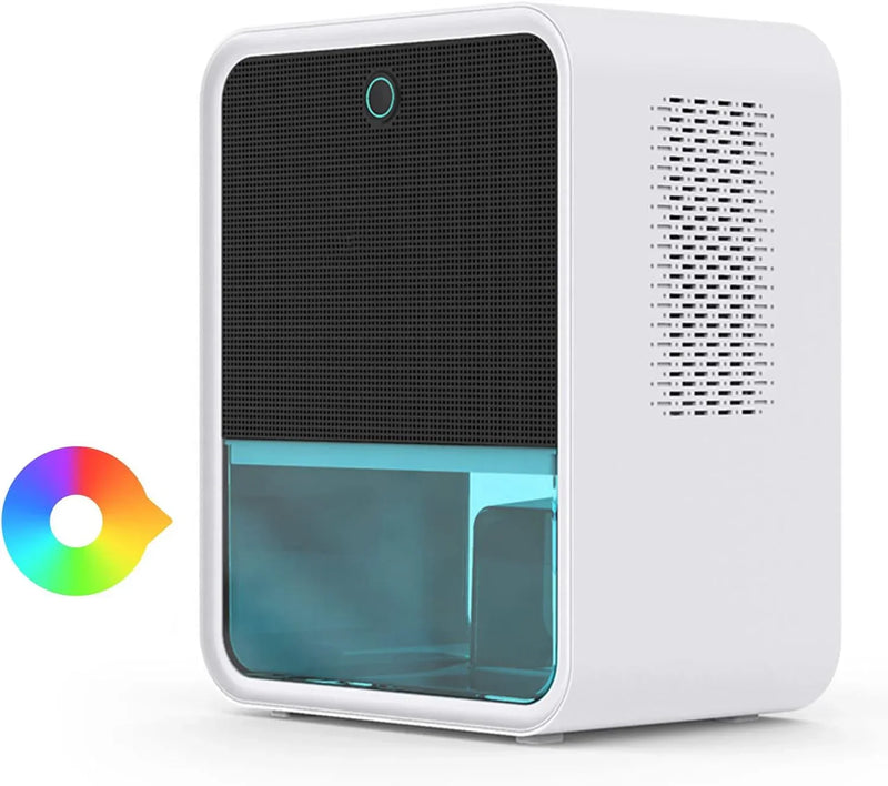 Bedroom Dehumidifier 2.2L Water Tank with Hygrometer RGB LED Light Z9