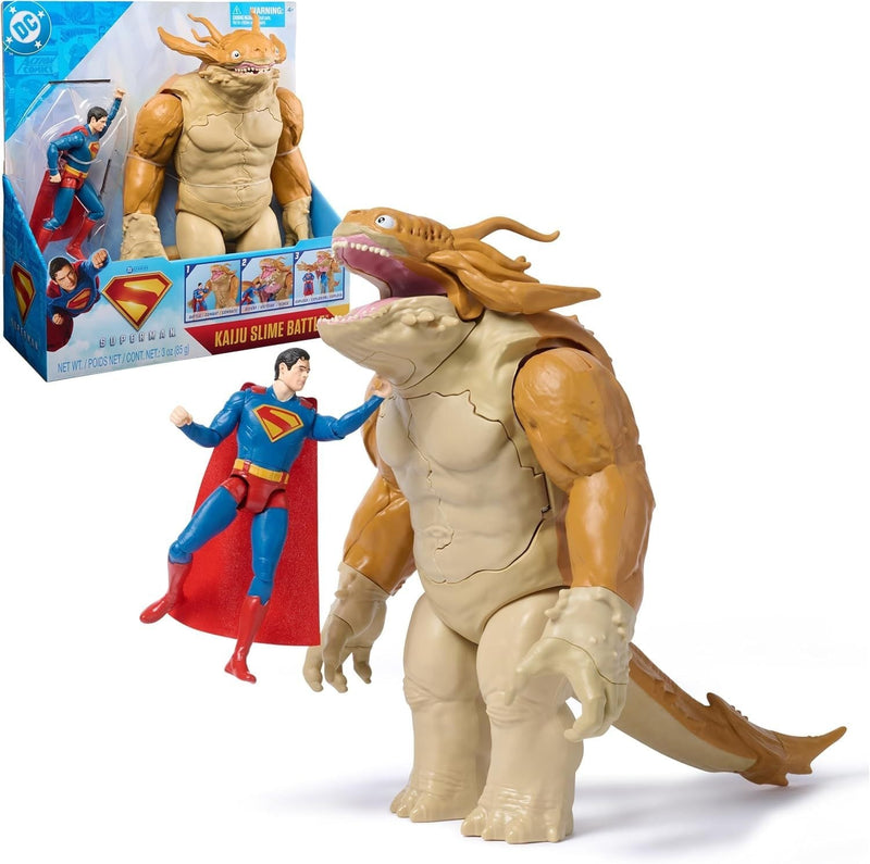 DC Comics, Superman Vs. Kaiju Slime Battle Playset, Ages 3+ B0