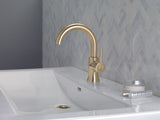 Delta 1-Handle High-Arc Lavatory Faucet, Champagne Bronze