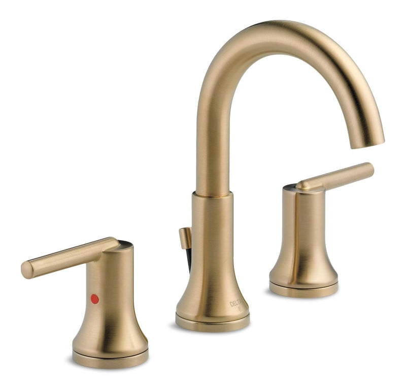 Delta 2-Handle Widespread Faucet, Champagne Bronze V5